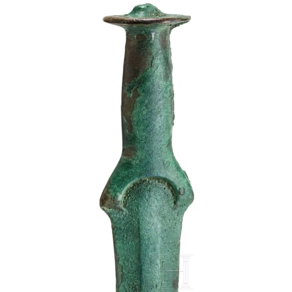 Sp&auml;tbronzezeitliches Vollgriffschwert vom Typ Riegsee, 13. Jhdt. v. Chr.