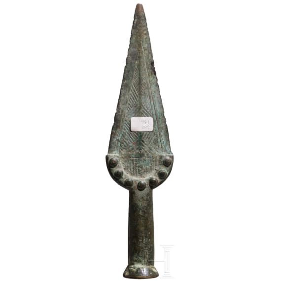 An Early Bronze Age dagger of the Italian type with a cast handle, ca. 1900&ndash;1600 B.C.