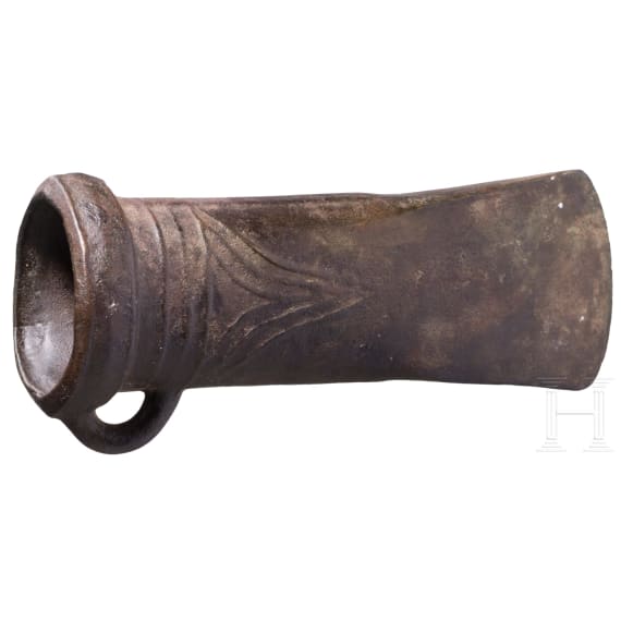 Decorated bronze socketed axe, 10th&ndash;9th century B.C.