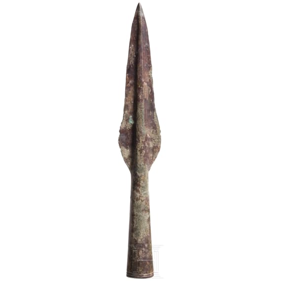 Spearhead with a curved blade, Late Bronze Age, 10th&ndash;9th centuries B.C.