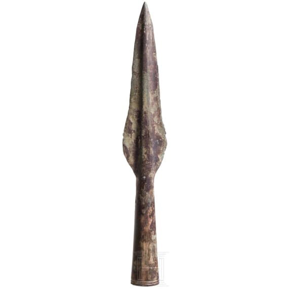 Spearhead with a curved blade, Late Bronze Age, 10th&ndash;9th centuries B.C.