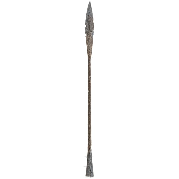 Extra-long spearhead, Merovingian, 6th/7th century