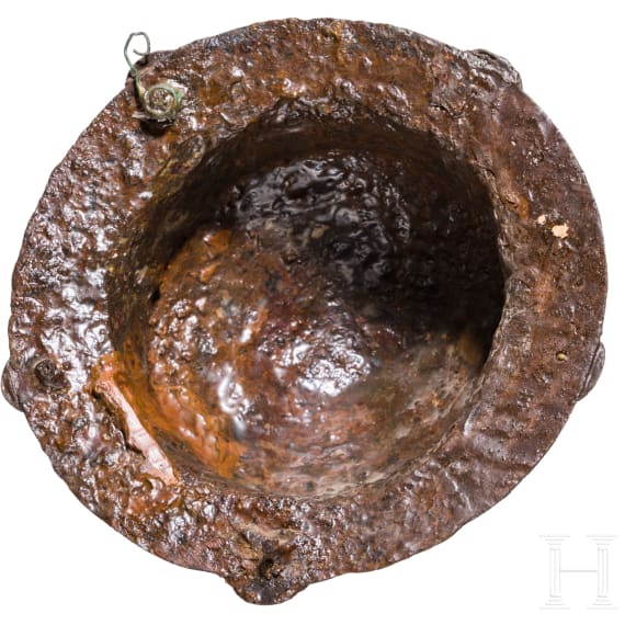 A Frankish iron shield boss, 6th century