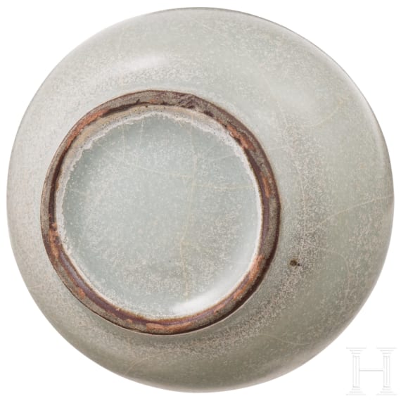 Kleine Seladon-Vase, China, wohl Ming-Dynastie
