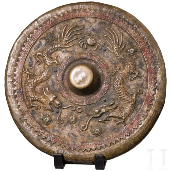 A Borneo bronze gong (tawak-tawak), 18th/19th century
