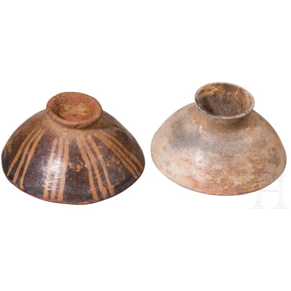 Zwei pr&auml;kolumbische Schalen, wohl Ekuador, Carchi, 800 - 1500 n. Chr.