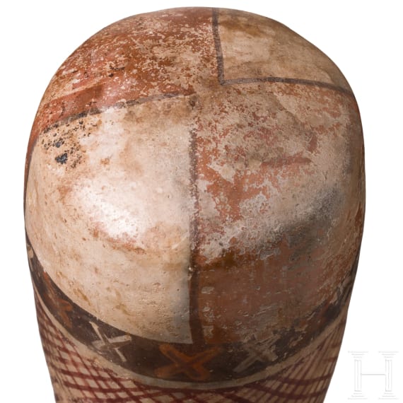 Pr&auml;kolumbische Vase, Peru, wohl Nasca-Kultur (Nazca), 3. - 8. Jhdt.