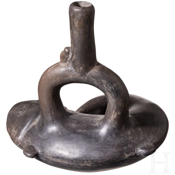 Pr&auml;kolumbisches Figurengef&auml;&szlig;, Peru, Lambayeque, wohl Chimu-Kultur, wohl 11. - 15. Jhdt.