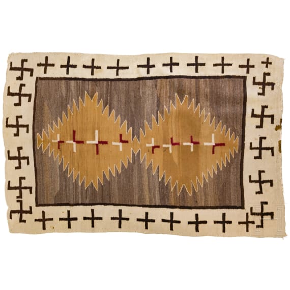 Webdecke der Navajo, USA um 1920/30