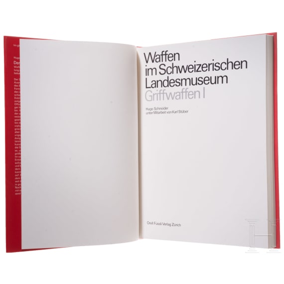 Hugo Schneider: Waffen im Schweizerischen Landesmuseum. Griffwaffen I, Z&uuml;rich 1980.
