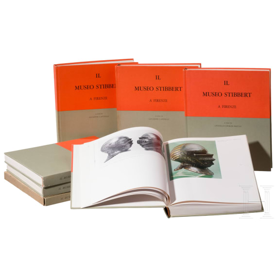 Museumskatalog &bdquo;Il Museo Stibbert&ldquo;, alle sieben B&auml;nde, komplett