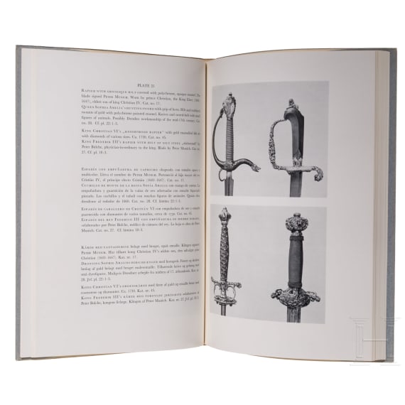 Four books on the subject of ancient weapons and armour