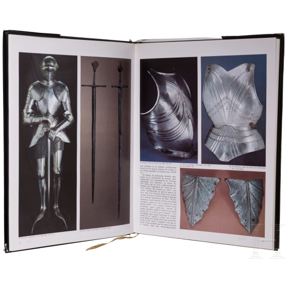 Four books on the subject of ancient weapons and armour