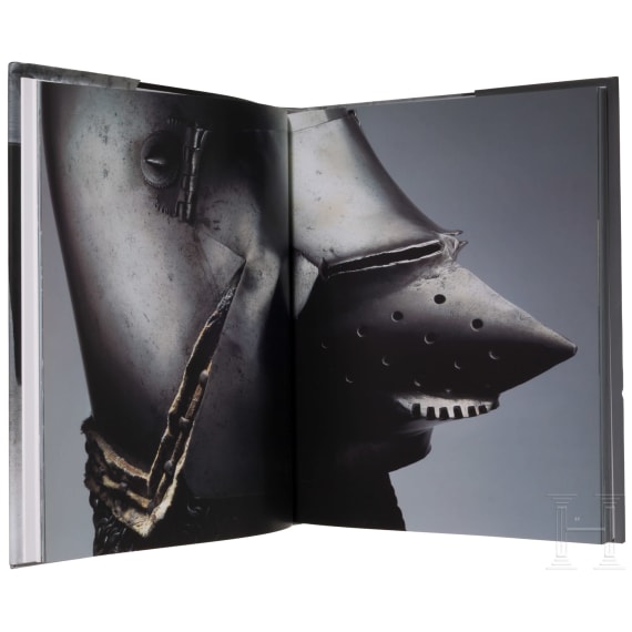 Four illustrated books by Carlo Paggiarino on armour and ancient weapons