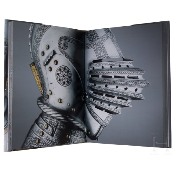 Four illustrated books by Carlo Paggiarino on armour and ancient weapons