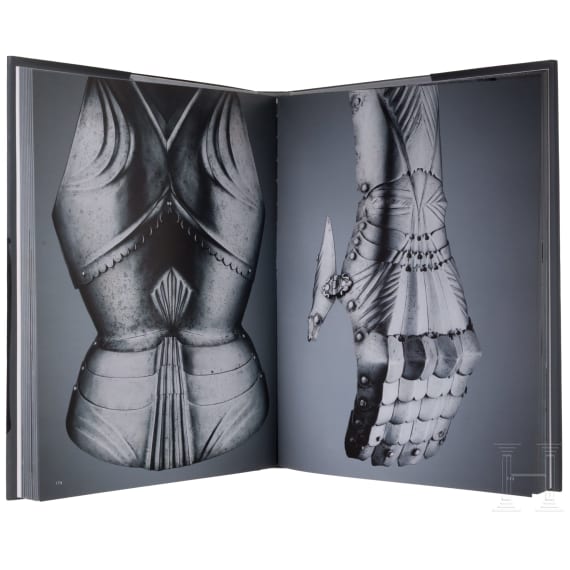 Four illustrated books by Carlo Paggiarino on armour and ancient weapons