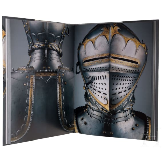 Four illustrated books by Carlo Paggiarino on armour and ancient weapons