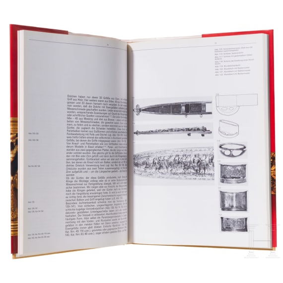 Four books on the subject of ancient weapons and armour