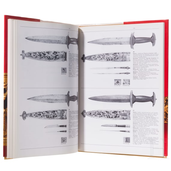 Four books on the subject of ancient weapons and armour