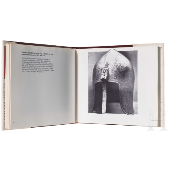Four books on the subject of ancient weapons and armour
