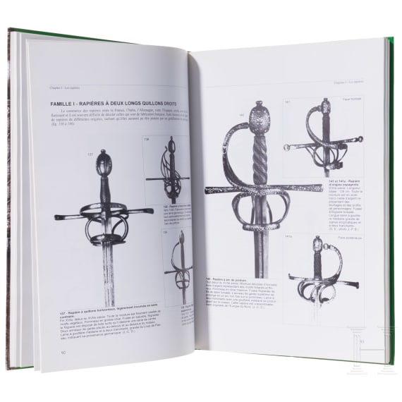 Four books on the subject of ancient weapons and armour