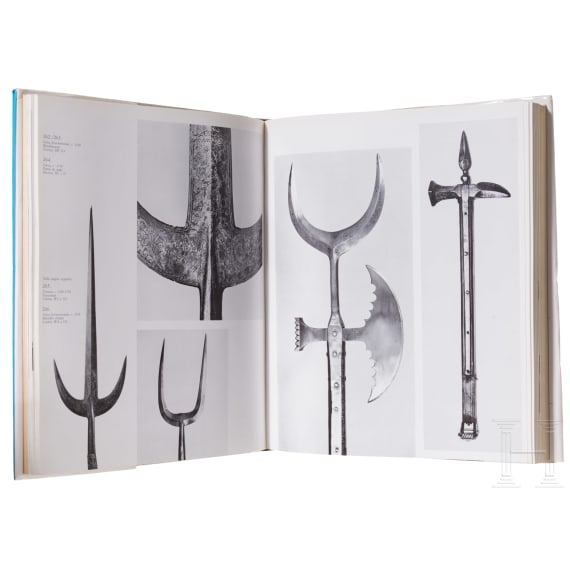 Four books on the subject of ancient weapons and armour