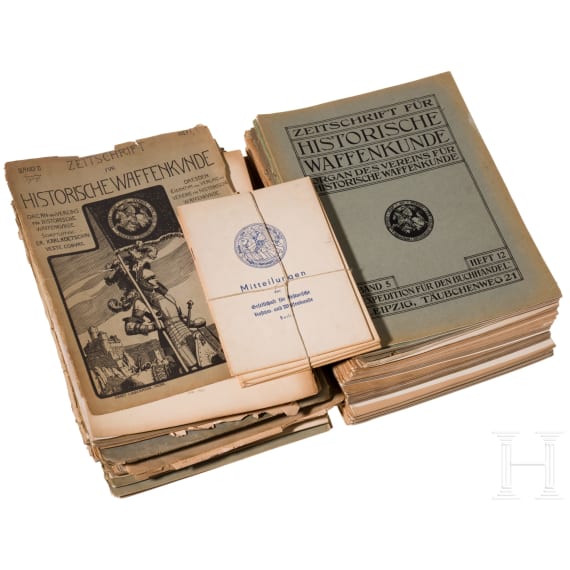 Journal of Historical Weapons Studies, issues from the first and second series (1897 to 1944)