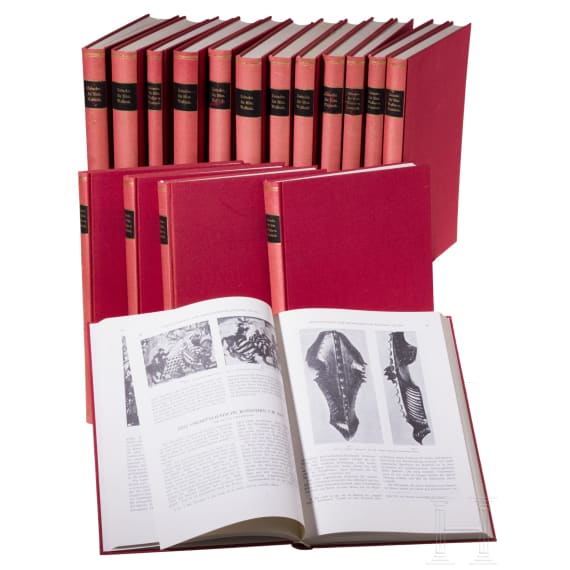 Zeitschrift f&uuml;r Historische Waffen- und Kost&uuml;mkunde, Gesamtausgabe der Nachdrucke, Reihe eins und zwei