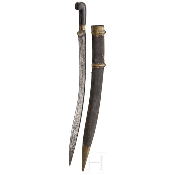 A Balkan-Ottoman yatagan, 19th century