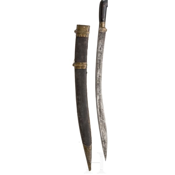 A Balkan-Ottoman yatagan, 19th century