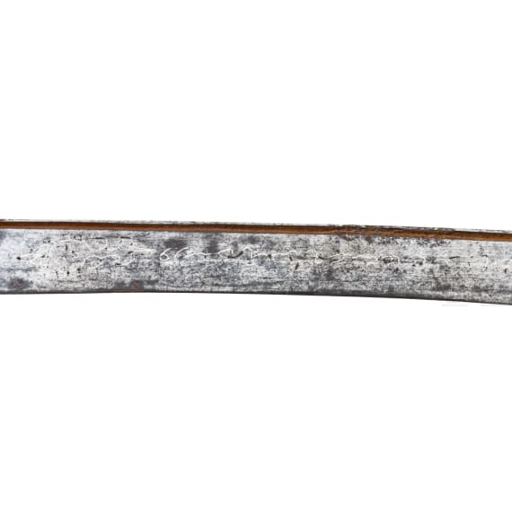 Cretan yatagan with coral inlay, first half of the 19th century