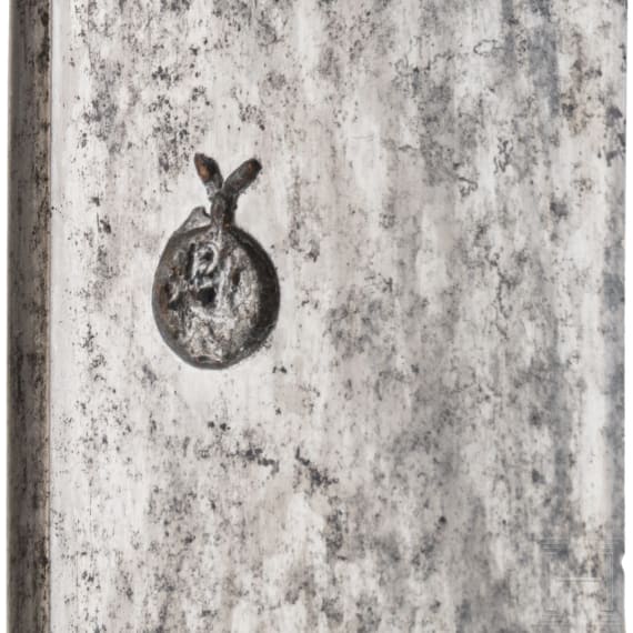 A Cretan silver-mounted yatagan, 19th century