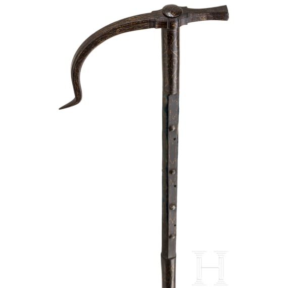 A Balkan Turkish horseman's hammer, circa 1700