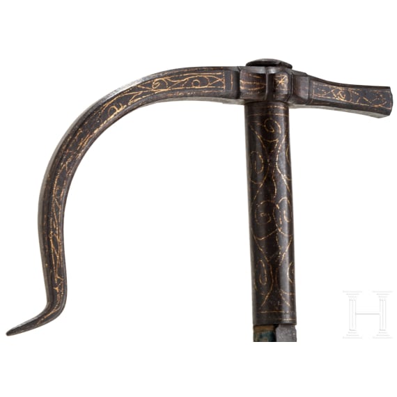 A Balkan Turkish horseman's hammer, circa 1700