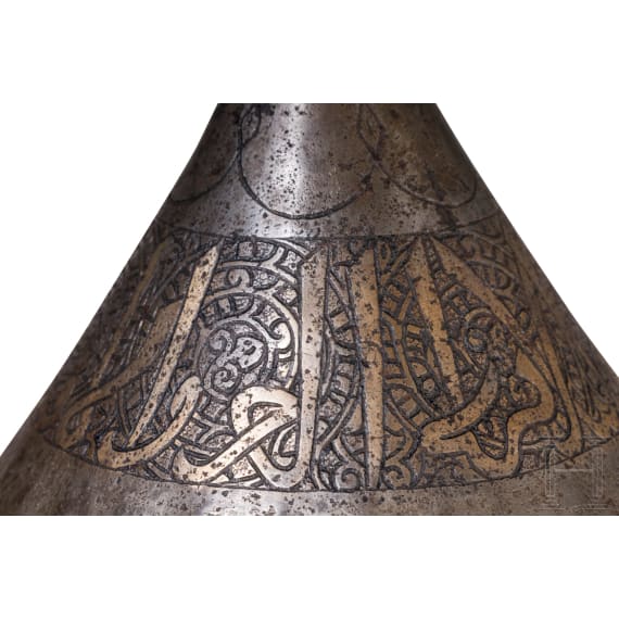 Ottoman turban helmet in the 16th-century style, historicism, 19th century.