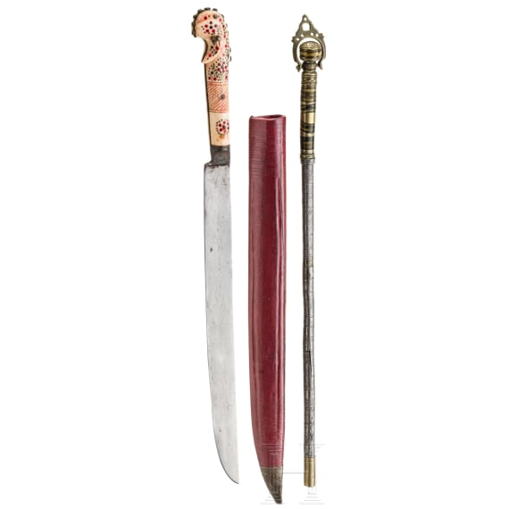 A bicak and a suma, Balkans, 19th century