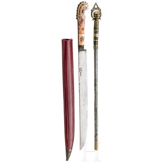 A bicak and a suma, Balkans, 19th century