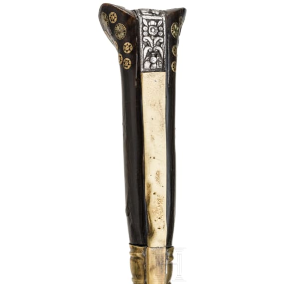 An Ottoman yatagan, dated 1794