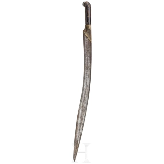 An Ottoman yatagan, late 18th century