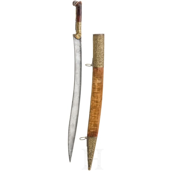 An Ottoman yatagan, 19th century