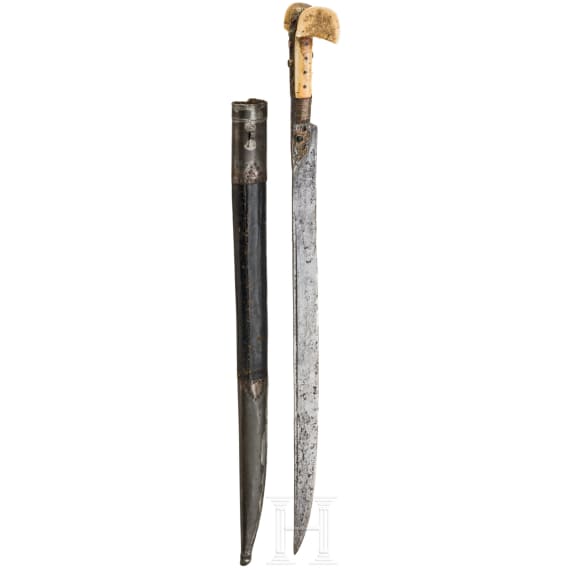 An Ottoman yatagan, ca. 1850