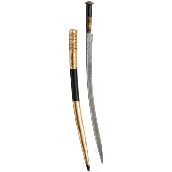 An Ottoman yatagan, 19th century
