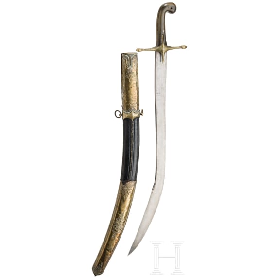An Ottoman kilic, circa 1800
