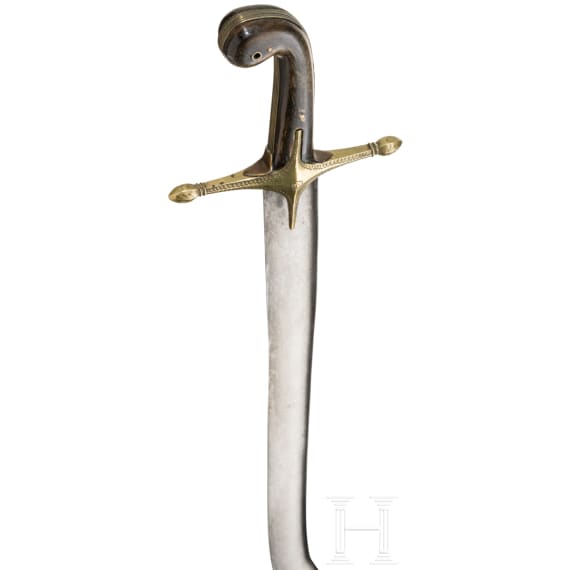 An Ottoman kilic, circa 1800