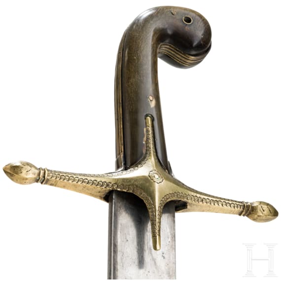 An Ottoman kilic, circa 1800