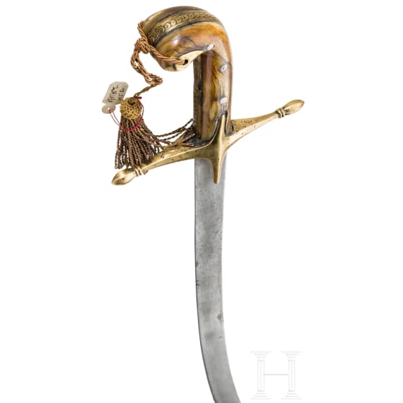 An Ottoman shamshir, 1st half of the 19th century
