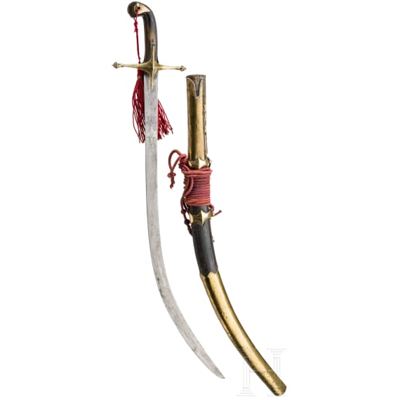 An Ottoman shamshir, first half of the 19th century