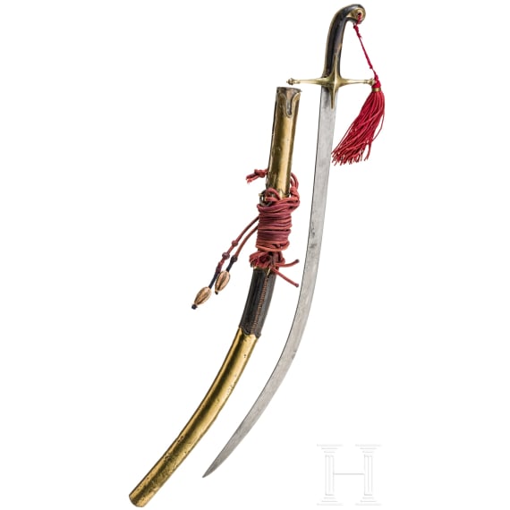 An Ottoman shamshir, first half of the 19th century