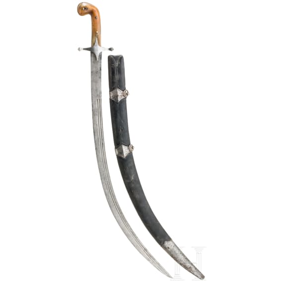An Ottoman shamshir, 1st half of the 19th century