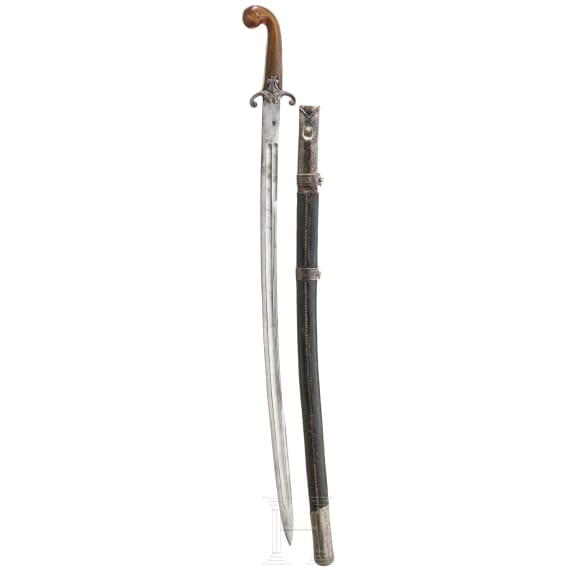 An Ottoman officer's shamshir, circa 1850/60